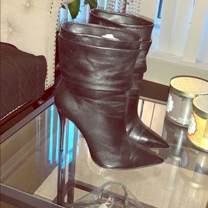 L’intervalle sexy black stiletto boots